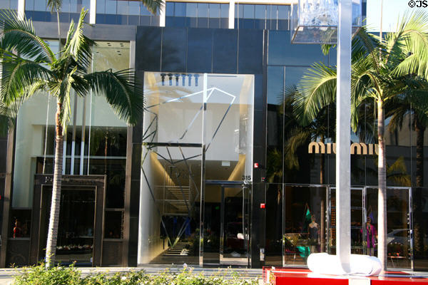 Dior + Miu Mui store (315-7 Rodeo Dr.). Beverly Hills, CA.