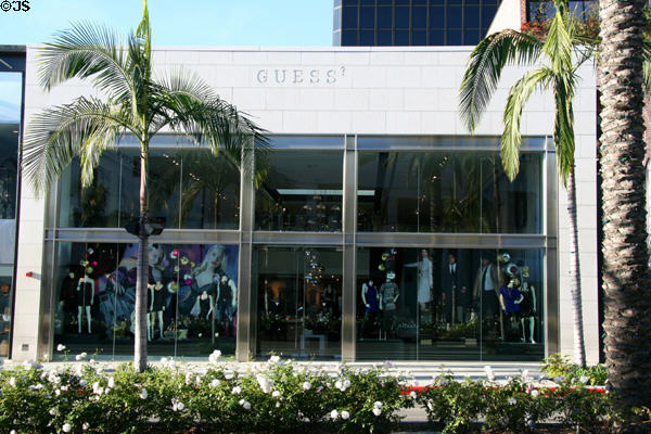 Guess store (411 Rodeo Dr.). Beverly Hills, CA.
