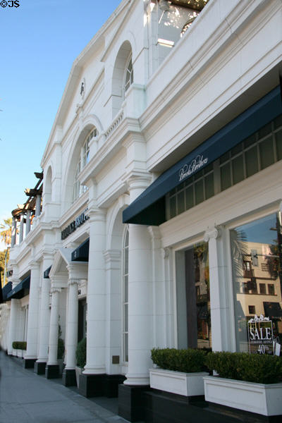 Brooks Brothers store (468 Rodeo Dr.). Beverly Hills, CA.