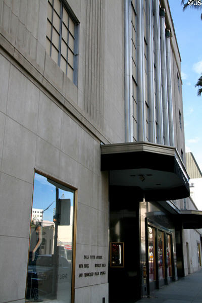 Saks Fifth Avenue (c1937) (9600 Wilshire Blvd.). Beverly Hills, CA. Architect: John Parkinson & Donald B. Parkinson.