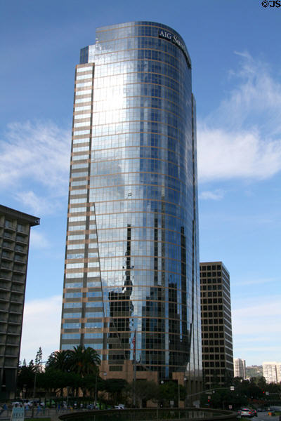 AIG-SunAmerica Center (1990) (39 floors) (1999 Avenue of the Stars). Century City, CA. Architect: Johnson Fain Partners.