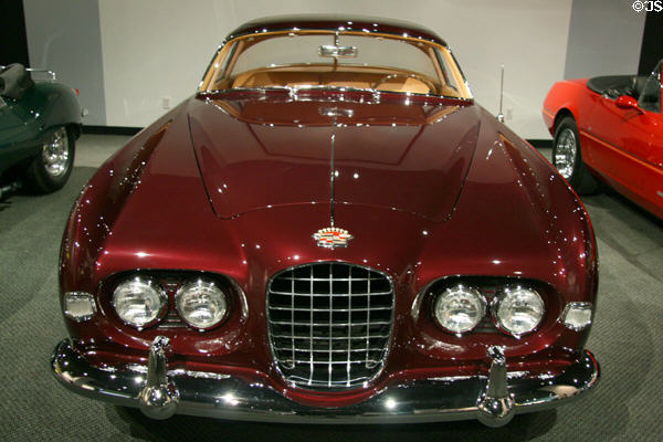 Cadillac series 62 Coupe by Ghia (1953) first owned by Rita Hayworth at Petersen Automotive Museum. Los Angeles, CA.