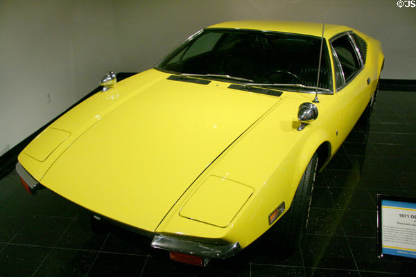 Detomaso Pantera (1971) owned by Elvis Presley at Petersen Automotive Museum. Los Angeles, CA.