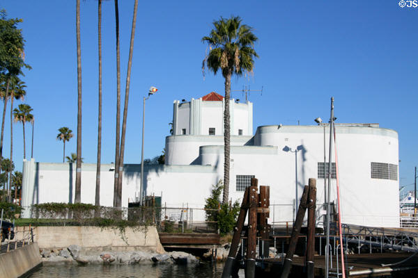 Los Angeles Maritime Museum (former Municipal Ferry Building) (1941) (Berth 84 at 6th St.). San Pedro, CA. Style: Streamlined Moderne. On National Register.