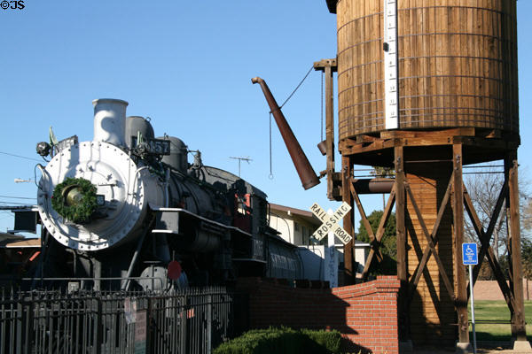 Southern Pacific Steam Locomotive 1765 (1901) by Baldwin Locomotive Works at Lomita Railroad Museum. Lomita, CA.