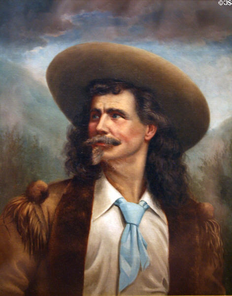 Portrait of Captain Jack Crawford (1895) by W.B. Vernam at Autry National Center. Los Angeles, CA.