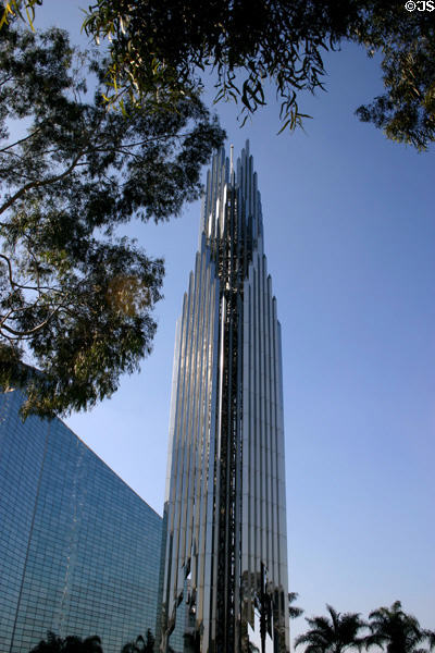Spire (1990) at Crystal Cathedral. Garden Grove, CA. Architect: Philip Johnson.