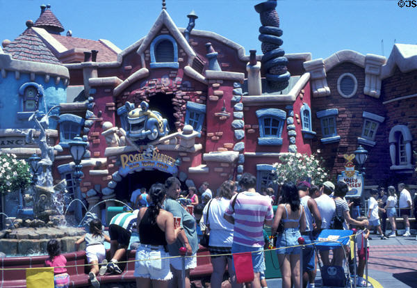 Roger Rabbit attraction at Disneyland ®. Anaheim, CA.