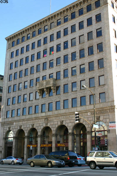 Pacific Southwest Trust & Savings Bank building (1925) (8 floors) (234 East Colorado Blvd.). Pasadena, CA.