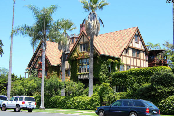 Stephens-Terry House (1898) (711-723 A Ave.). Coronado, CA. Architect: Hebbard & Gill.