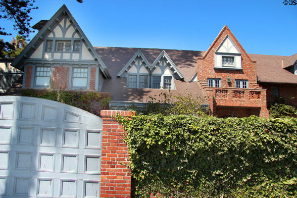 Richards House (1902) (1015 Ocean Blvd.). Coronado, CA. Architect: Hebbard & Gill.