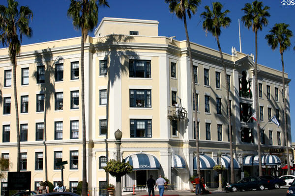 Grande Colonial Hotel (1926) (910 Prospect St.). La Jolla, CA. Architect: Frank Stevenson.