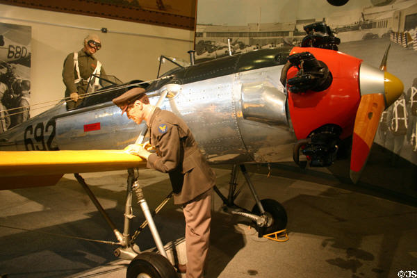 Ryan PT-22 (1942) trainer at San Diego Aerospace Museum. San Diego, CA.