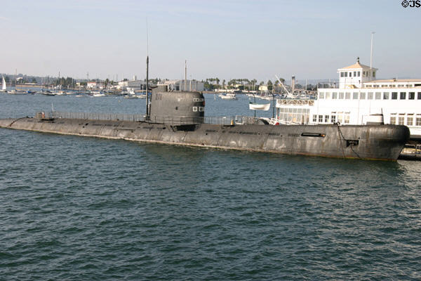 Russian submarine at Maritime Museum. San Diego, CA.