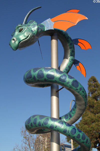Sea Dragon by Deana Mando at Urban Trees. San Diego, CA.