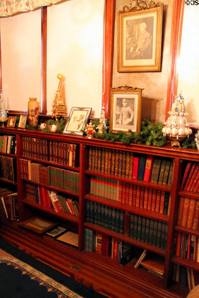 Library at Kimberly Crest House. Redlands, CA.