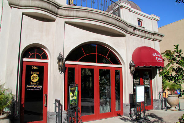 Spanish Revival style restaurant (3663 Main St.). Riverside, CA.