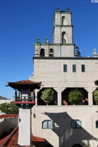 Towers of Mission Inn. Riverside, CA.