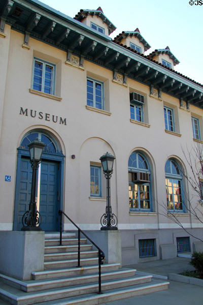 Riverside Museum facade. Riverside, CA.