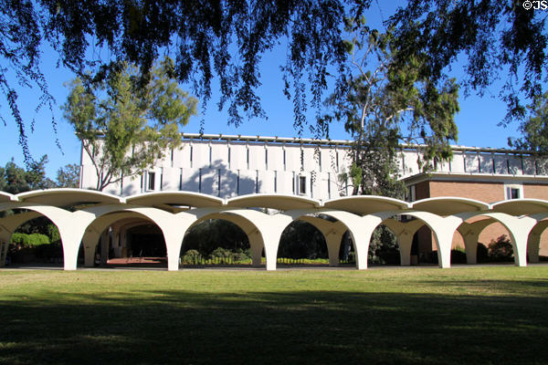 Arcade (1954) by Latta & Denny & Rivera library (1964) at University of California, Riverside. Riverside, CA.