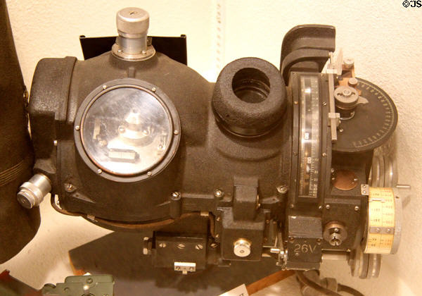 Norden M-9B bomb sight (1941-5) at March Field Air Museum. Riverside, CA.