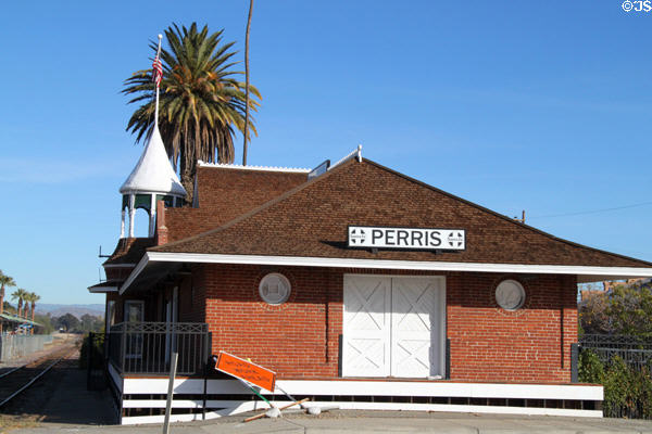 Perris Depot (1891) (4th near D St.). Perris, CA.