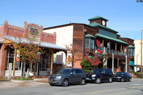 Burnham General Store (1890s) & Old Town Temecula Community Theater. Temecula, CA.