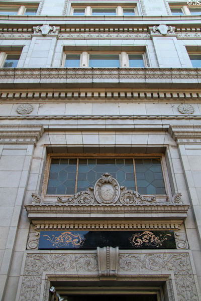 Facade of National Bank of Whittier Building (1923). Whittier, CA.