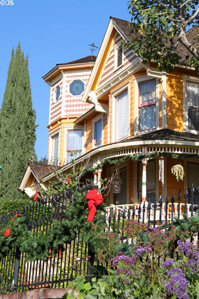 C.W. Harvey Home (1888). Whittier, CA.