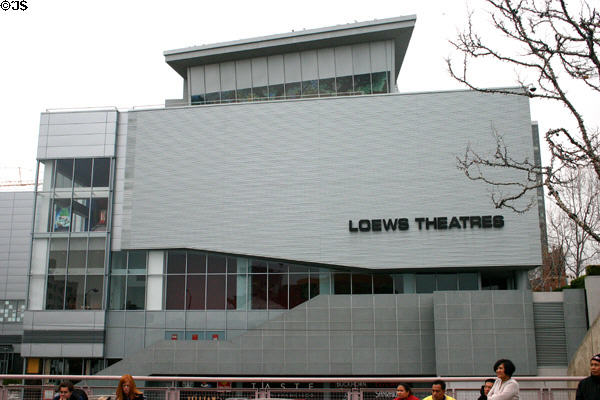 Loews Theater in Yerba Buena Gardens. San Francisco, CA.
