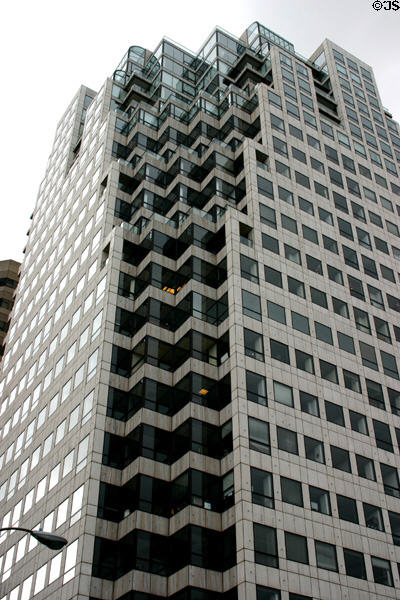 Montgomery Washington Tower (1985) (26 floors) (655 Montgomery St.). San Francisco, CA. Architect: Kaplan McLaughlin Diaz.