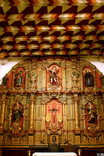 Altar of Mission Dolores. San Francisco, CA.