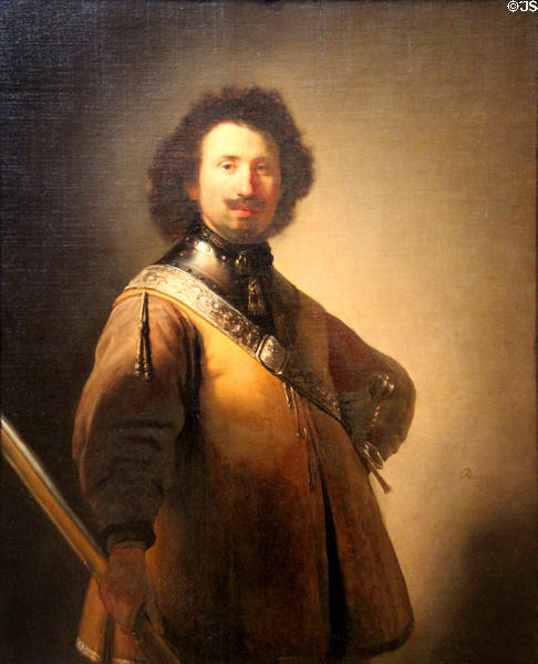 Portrait Joris de Caullery (1632) by Rembrandt van Rijn at Legion of Honor Museum. San Francisco, CA.