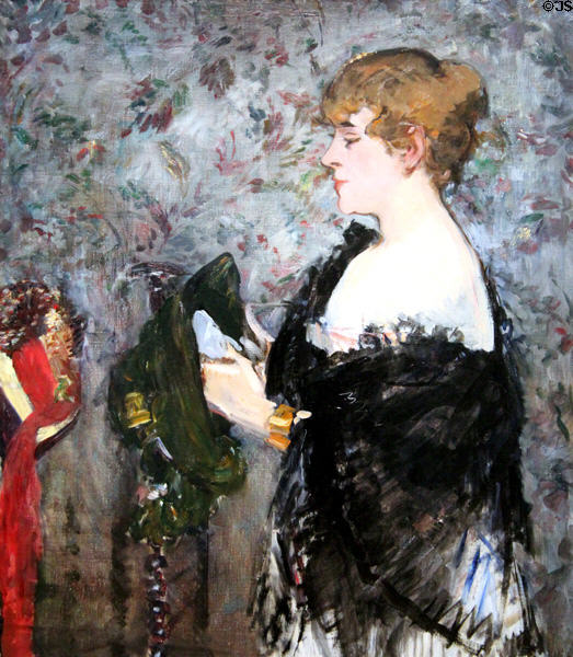 At the Milliner's painting (1881) by Édouard Manet at Legion of Honor Museum. San Francisco, CA.
