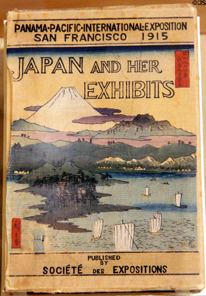 Japan & Her Exhibits pamphlet Panama-Pacific International Exposition (1915) at California Historical Society. San Francisco, CA.