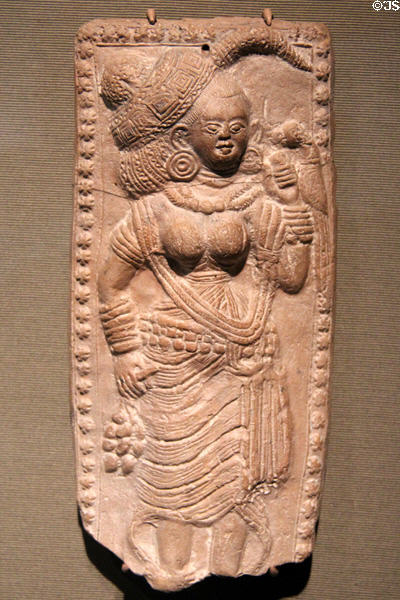 Female figure (100 BCE-100 CE) from Northern or Eastern India at Asian Art Museum. San Francisco, CA.