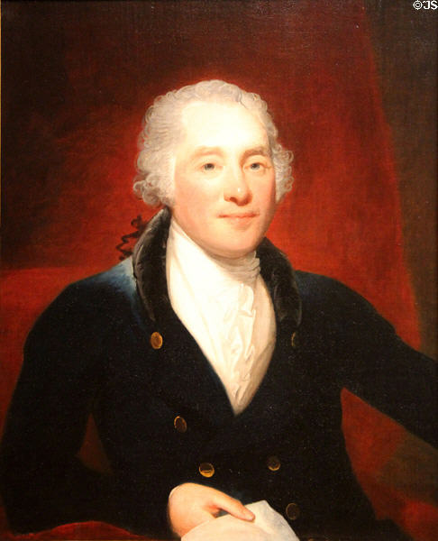 James MacDonald of Inglesmauldie portrait (c1785) by Gilbert Charles Stuart at de Young Museum. San Francisco, CA.