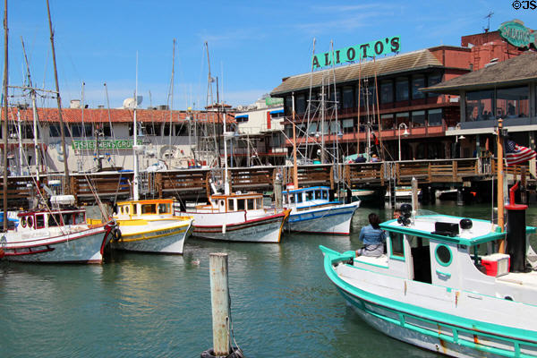 Fishermans Wharf pier. San Francisco, CA.
