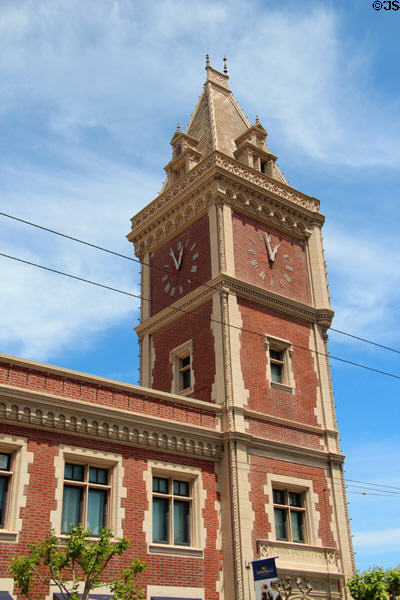 Clock tower (1915) on Ghirardelli Square. San Francisco, CA.