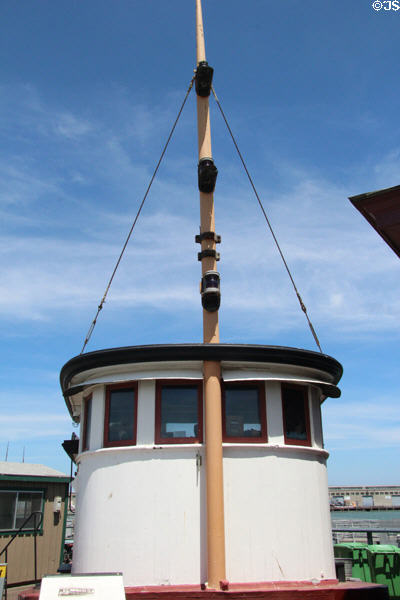 Tug Sea Fox cabin (1944) at Maritime National Historical Park. San Francisco, CA.