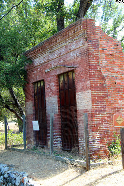 Claverie building (1857) built by three Frenchmen & later sold to a Chinese merchant & became known as The Old China Store at Columbia State Historic Park. Columbia, CA.