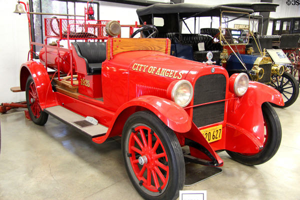City of Angels fire vehicle (1925) at Angels Camp Museum. Angels Camp, CA.