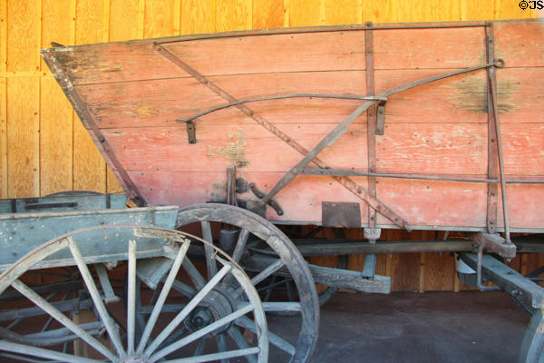 Wagon collection at Marshall Gold Discovery SHP. Coloma, CA.