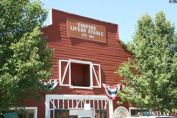 Empire Livery Stable (est. 1864) (Washington St.). Auburn, CA.