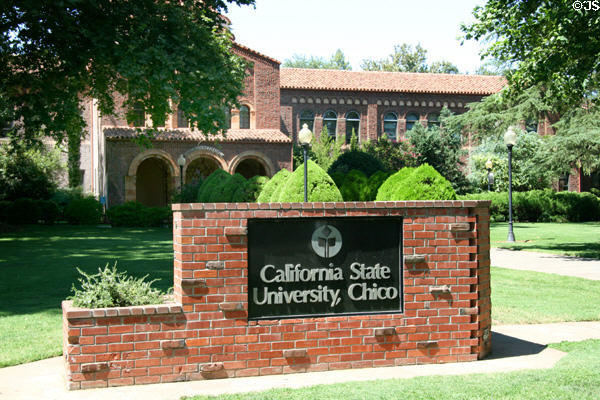 California State University Chico campus. Chico, CA.