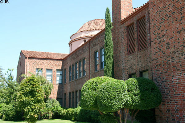 Kendall Hall (after 1927) at California State University Chico. Chico, CA. Architect: Chester E. Cole.