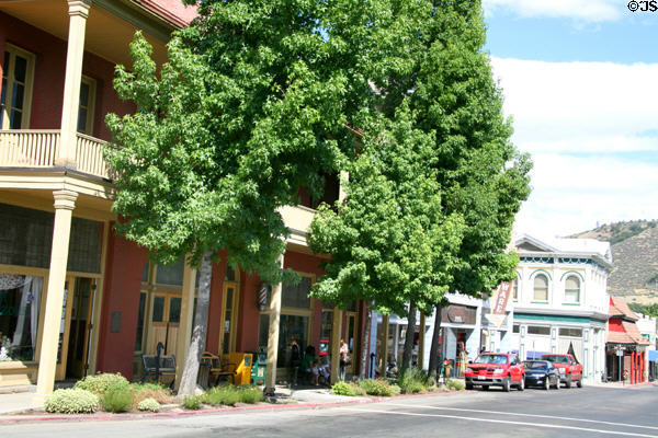 Heritage streetscape along Miner St. Yreka, CA.