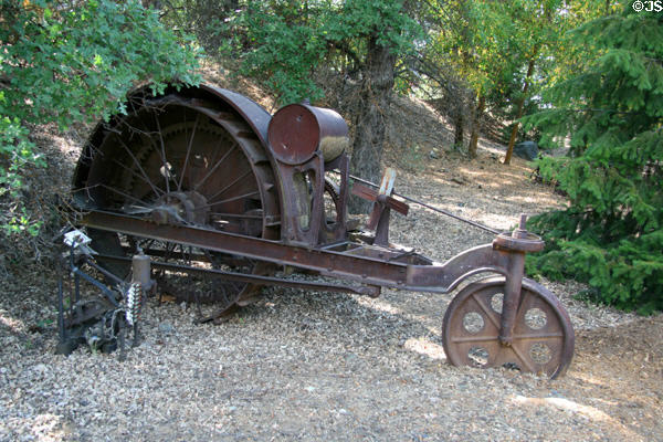 Antique machinery at Siskiyou County Museum?. Yreka, CA.