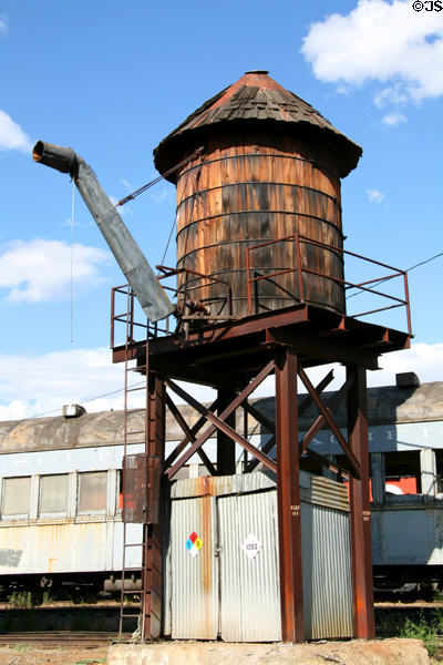 Water tower at Montague Depot Museum. Montague, CA.