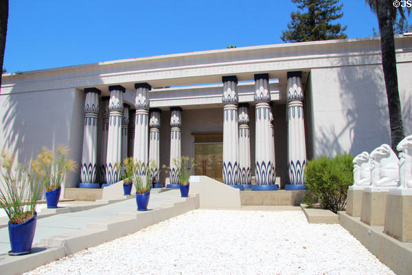 Rosicrucian Egyptian Museum (1966) (1660 Park Ave.). San Jose, CA.